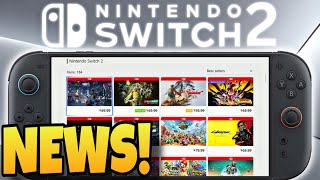 NEW Nintendo Switch 2 News Just Dropped!