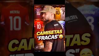 Neymar mostrou umas “camisetas fracas” e só tinha lenda 😂