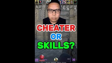 My teammates said he is cheating, what do you think?  #csgo #cs2  #fyp #youtubegaming