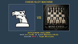 Chess Challenge: How many Camel-riders (L) to beat the MiniChess? screenshot 2