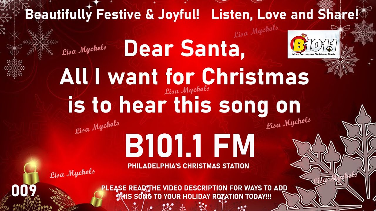 B101.1 "Mystery Christmas Song" Arrives & Brings Cheer! Philadelphia