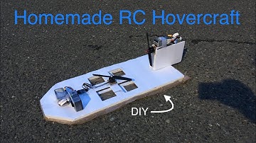 Homemade RC Hovercraft