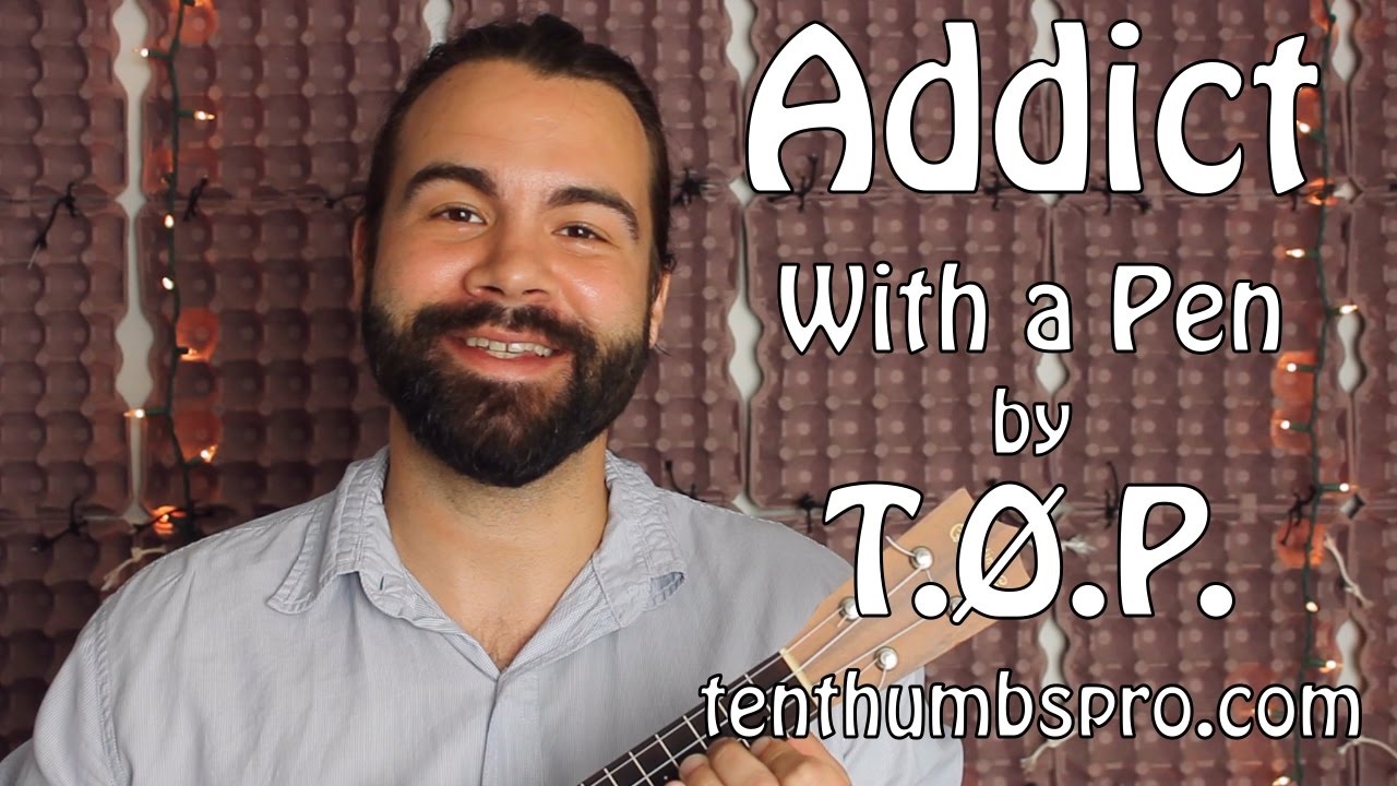 Addict With a Pen - Twenty One Pilots - Easy Fingerpicking Ukulele Tutorial