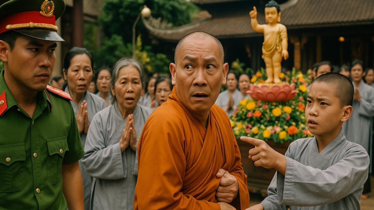 Cậu Bé Lao Vào Lễ Tắm Phật Ngày Phật Đản, Hé Lộ Bí Mật Động Trời Dưới Bệ Tượng Linh Sơn