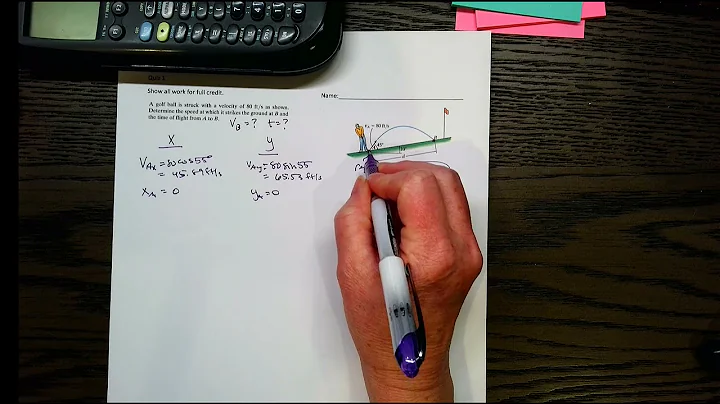 Curvilinear motion with rectangular coordinates