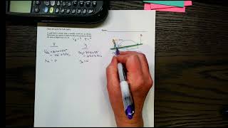 Curvilinear motion with rectangular coordinates