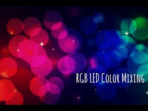 Led Color Mixing Chart