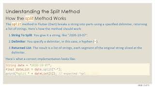 How to Split Strings in Flutter