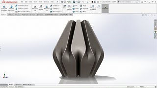 Exercise 3: How to model a 'Lamp Shade' in Solidworks 2018
