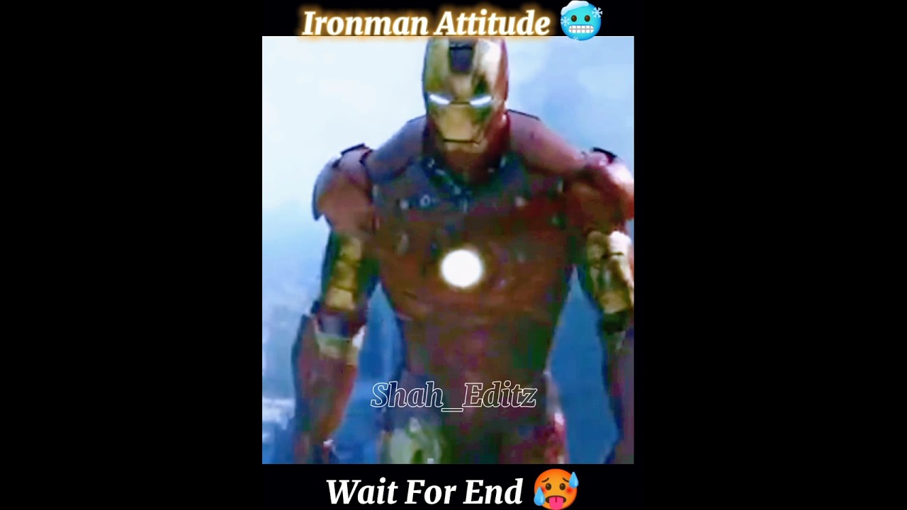 Ironman Landing Attitude 😎 