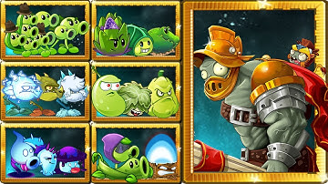 PvZ 2 Random Team Plants Vs Gladiator Gargantuar LEVEL 10 - Who Will Win?