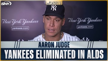 Aaron Judge over de uitschakeling van de Yankees in de ALDS: 