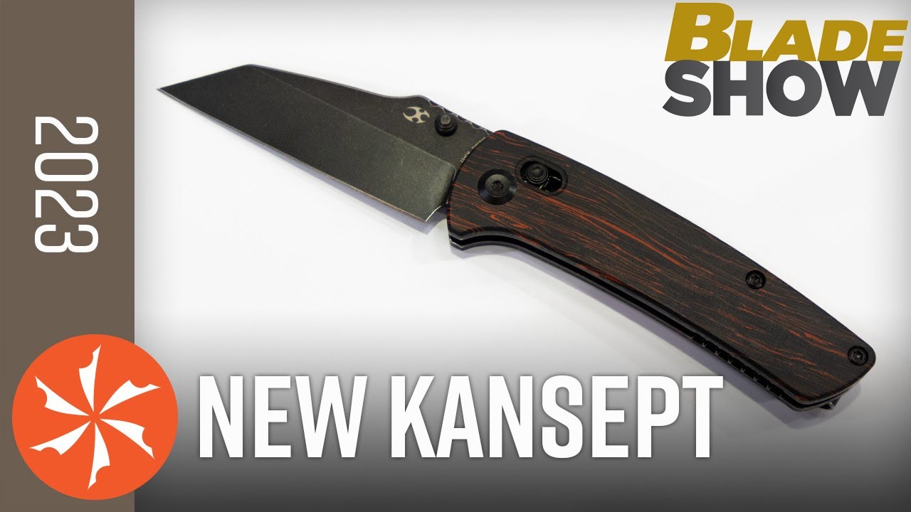 New Kansept Knives at Blade Show 2023 YouTube