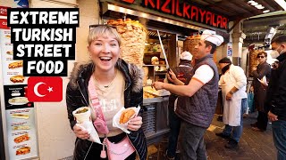 Incredibly DELICIOUS Turkish STREET FOOD In ISTANBUL, Turkey (must eat)