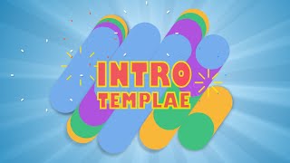 Colorful Line Intro Template - No Copyright Video