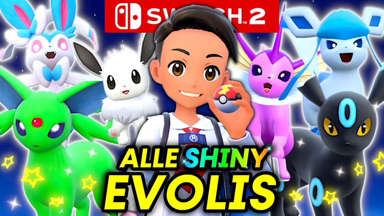 ICH fange ALLE Shiny Evolis in UNTER 10 Stunden?!