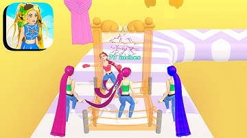 Wig Run ​- All Levels Gameplay Android,ios (Levels 32-33)