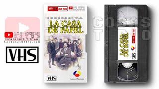 La Casa De Papel Netflix En Vhs Intro Retro Años 90 Sitcom