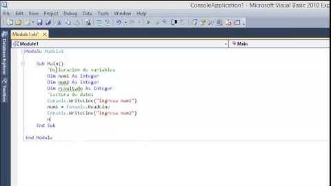 Suma de dos numeros visual basic