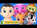 Five Little Babies Jumping on the Bed | Kindergarten Nursery Rhymes & Kids Songs - Little Treehouse