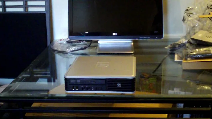 Unboxing the HP Compaq dc7900 Ultra Slim Desktop PC