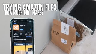 TRYING AMAZON FLEX FOR THE FIRST TIME | my first day/shift as an amazon flex driver