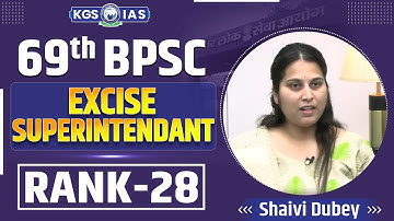 69th BPSC Mock Interview : Topper Rank 28 Shaivi Dubey ✨🎓