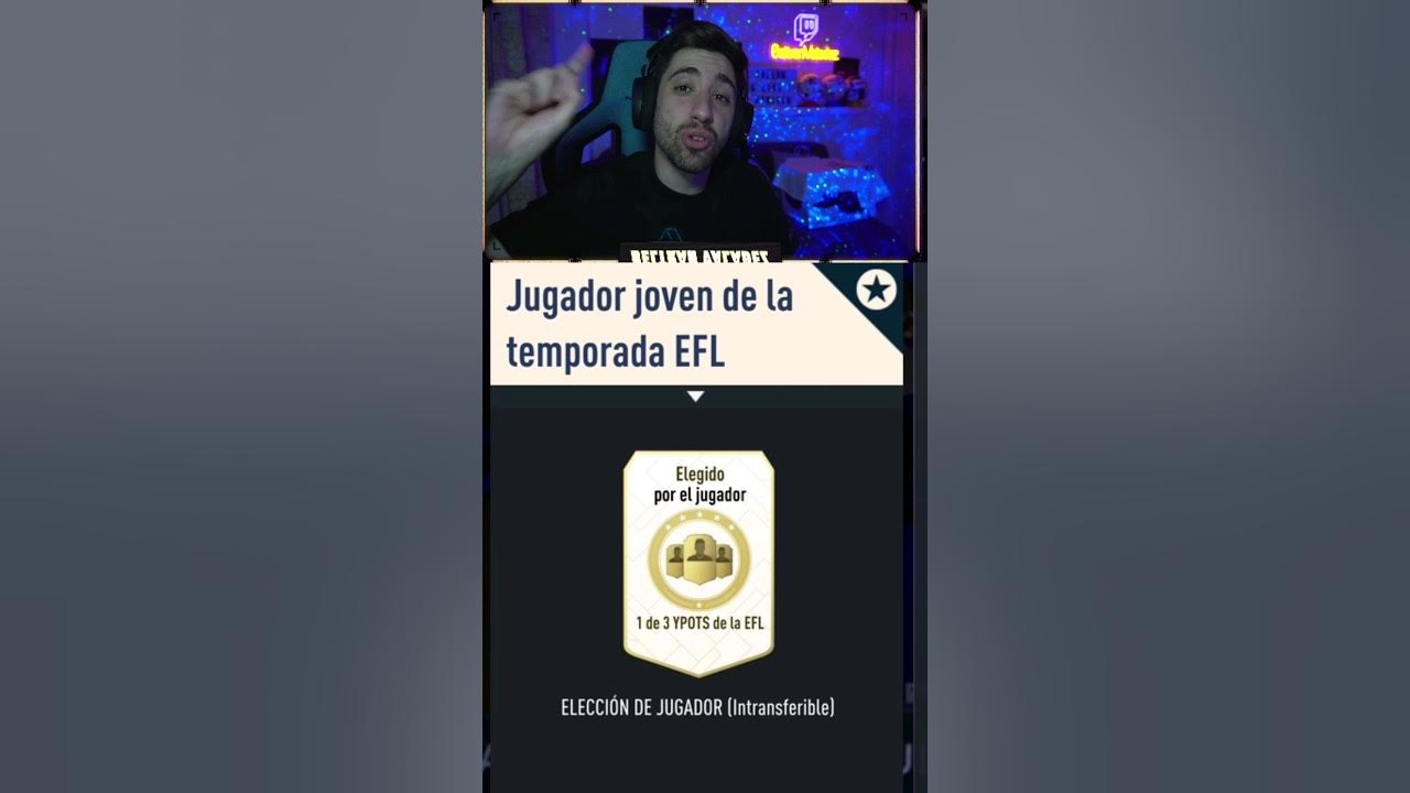 Jugador joven de la temporada efl