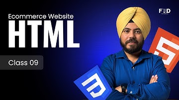 HTML CSS Tutorial — Design a Clean & Responsive Footer for Your Ecommerce Site | Lesson 9
