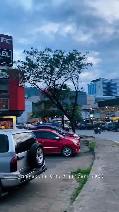 Suasana Kota Jayapura, Papua. 4 Januari 2023
