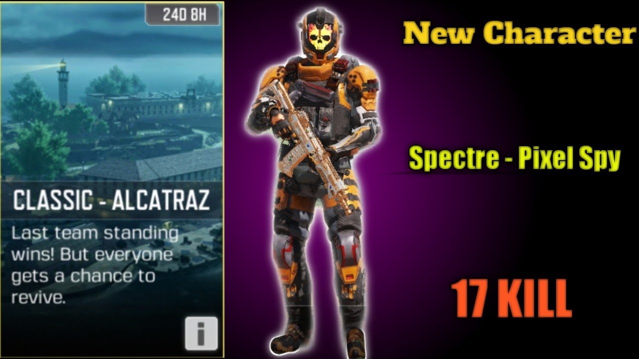 Spectro Cod Mobile Call of Duty Mobile | New Character (Spectre - Pixel Spy) & New Classic ...