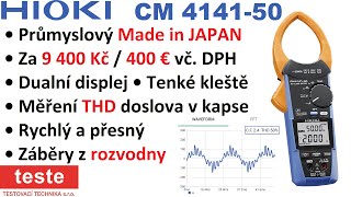 AC Klešťový multimetr Hioki CM4141-50
