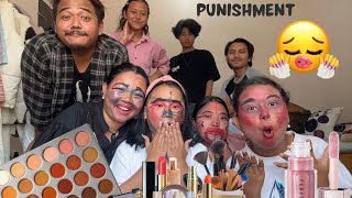 Worst MAKEUP ever *Punishment*