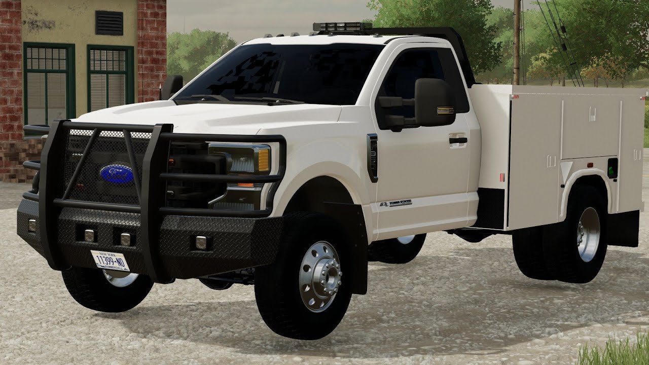 Farming Simulator 22 2022 Ford F350 Service Truck Release YouTube