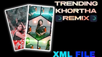 TRENDING KHORTHA SONG VIDEO EDITING ALIGHT MOTION 💗💌🎧