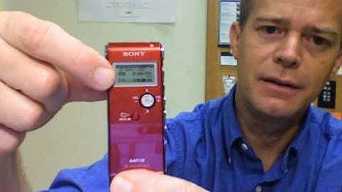 Audio Recorder Instructions