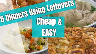 6 Dinners Using Leftovers | EASY and DELICIOUS Recipes to use up Turkey, Ham, and Leftover Veggies by Laura Legge 1,320 views 4 months ago 5 minutes, 19 seconds