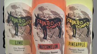 (21+ Content, Drink Responsibly)Painted Donkey Flavored Tequilas!