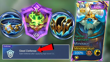 MINOTAUR UNKILLABLE BUILD & INSANE MOBILITY!! | (MUST TRY) | MLBB