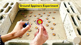 Ground Sppiner Fire Cracker Awesome Experiment || Diwali 2022