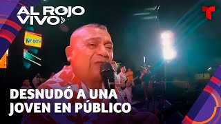 Tony Rosado es investigado por desnudar a una fan sobre el escenario en Perú