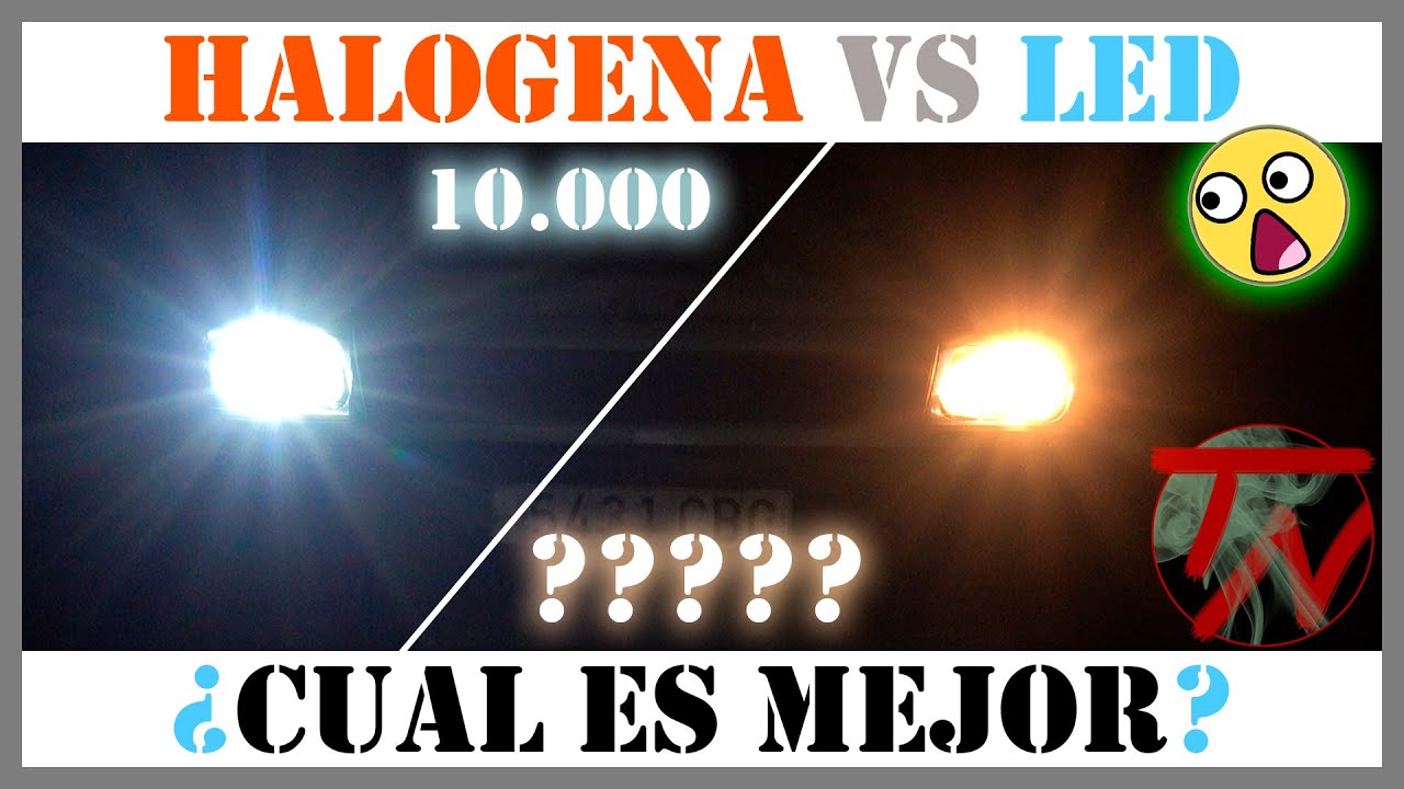 Bombillas de coche halógenas, de led o de xenón: ¿Qué diferencia hay? 