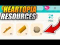 ALL RESOURCES and RESOURCES LOCATION in HEARTOPIA - WHERE TO FIND THEM ALL