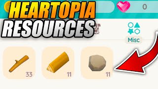 All Resources And Resources Location In Heartopia - Where To Find Them All