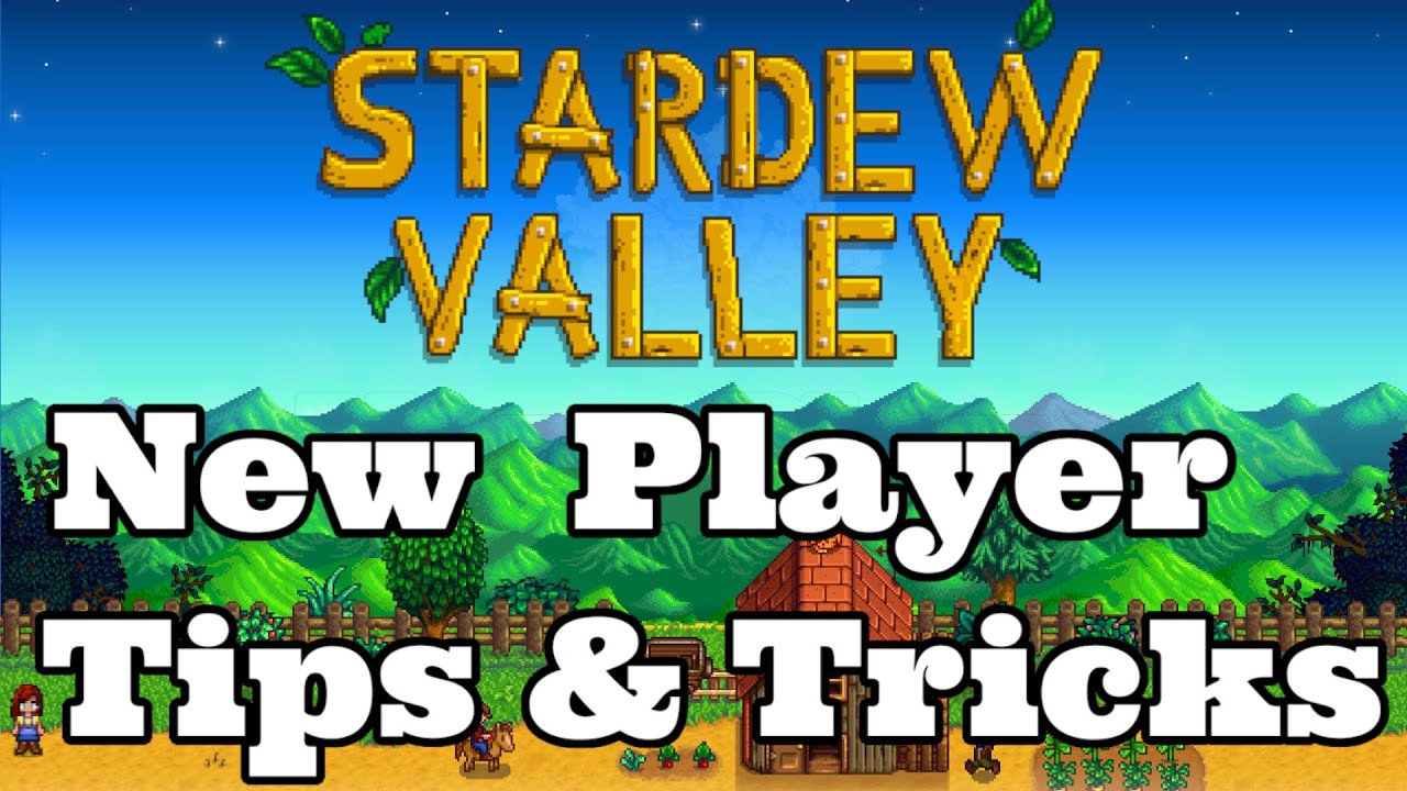 Stardew Valley Beginner Tips | Guide for new Players | 2021 Tips - YouTube