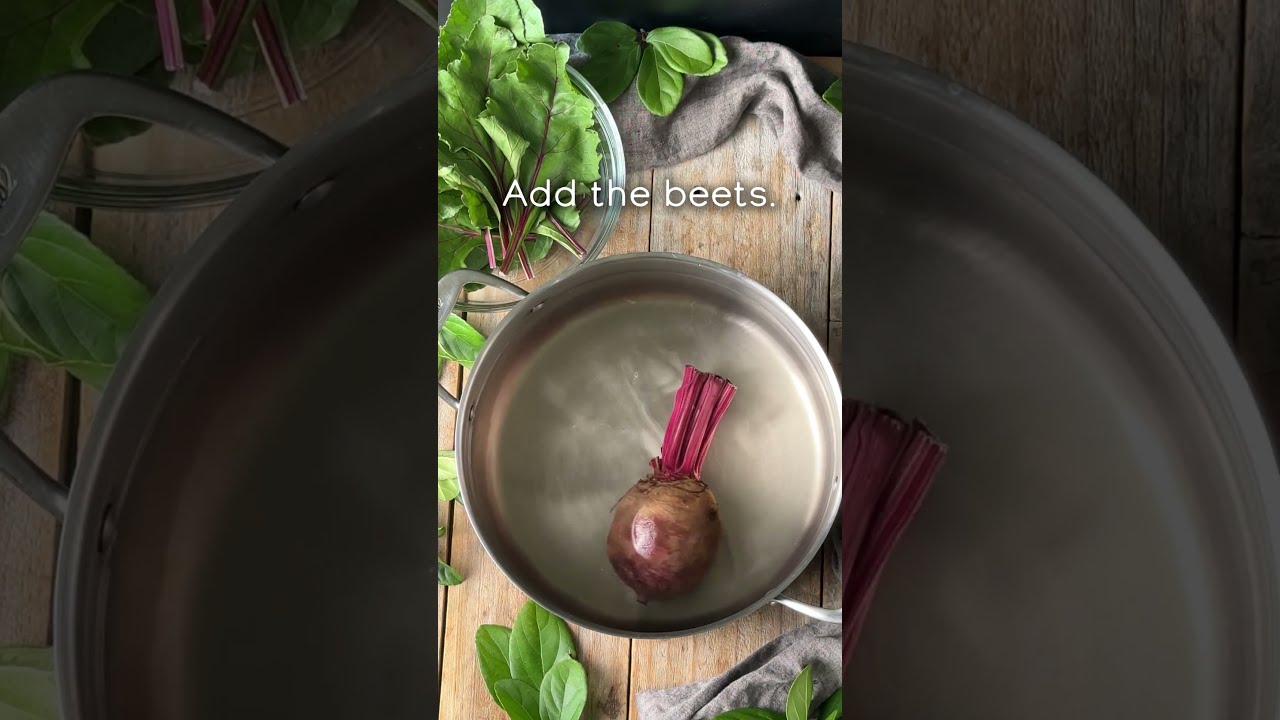 How To Boil Beets