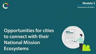 Module 3 - Opportunities for cities to connect with their National Mission Ecosystems
