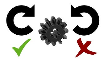 Lego Technic One Way Gears | Level 1 - 5