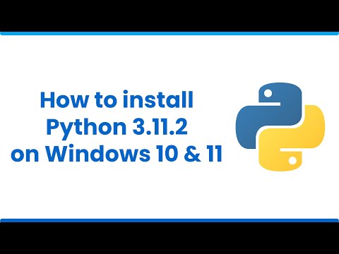 How to install Python 3.11.2 on Windows 10 & 11