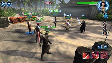 GAC 3v3 Counter: Cere/UFUs vs Rey w/Barris Healer DC (50)